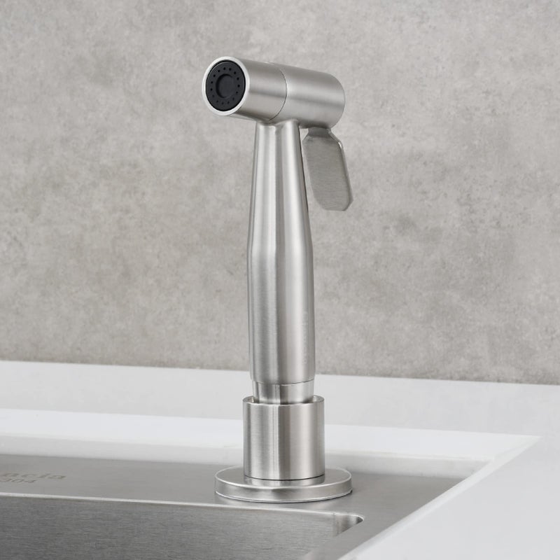 CIENCIA Stainless Steel Kitchen Sprayer Set Hand Held Sprayer for Kitchen Sink Brushed Nickel, WS030F - Image 2